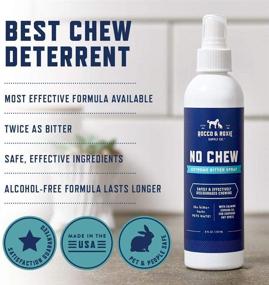 img 3 attached to 🐶 Rocco & Roxie No Chew Spray for Dogs - Powerful Bitter Formula to Stop Chewing – Alcohol Free Anti Chew Repellent – Effective Dog Training Essential for Puppies and Cats