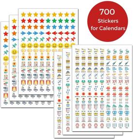 img 3 attached to 📅 CRANBURY Daily Planner Stickers: Set of 700, 46 Unique Designs, DIY Journal, Calendar, Agenda, Notebook, Office Supplies