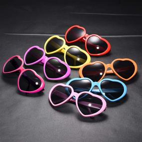 img 3 attached to Wholesale Sunglasses with 🕶️ Vibrant Colors - Perfect for Parties!