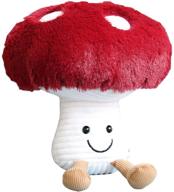 🍄 mushroom-themed sping dawn pillows - ideal plush stuffed animal toys & home decor (10.2inches) logo