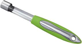 img 4 attached to 🍏 Stainless Steel Apple Corer Remover/Puller - Easy Grip Kitchen Tool - 1 Pack