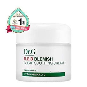 img 1 attached to 🔴 Dr.G NEW RED Blemish Clear Soothing Cream (70ml 2.36 oz) by Gowoonsesang Cosmetic - Moisturizing Recovery Cream