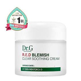 img 2 attached to 🔴 Dr.G NEW RED Blemish Clear Soothing Cream (70ml 2.36 oz) by Gowoonsesang Cosmetic - Moisturizing Recovery Cream