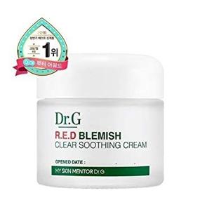 img 3 attached to 🔴 Dr.G NEW RED Blemish Clear Soothing Cream (70ml 2.36 oz) by Gowoonsesang Cosmetic - Moisturizing Recovery Cream