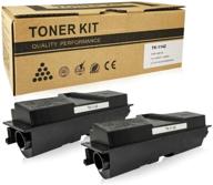 victorstar high-quality toner cartridges - 2 blacks tk1142 tk-1142 for kyocera mita fs-1035mfp, fs-1135mfp, kyocera ecosys m2035dn m2535dn laser printers logo