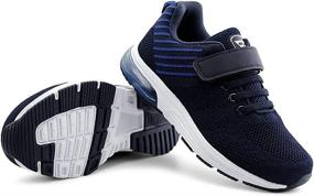 img 4 attached to JABASIC Lightweight Cushion Athletic Sneakers Sports & Fitness and Running
