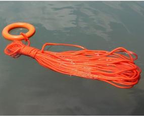 img 2 attached to 🚣 Optimized Outdoor Professional Water Floating Lifesaving Rope with Bracelet - Water Floating Rescue Lifeline