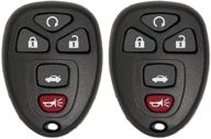 🔑 бесключевой автозапуск keyless2go – замена брелока для автомобиля, 5 кнопок ouc60270 ouc60221, самопрограммирование – 2 штуки. логотип