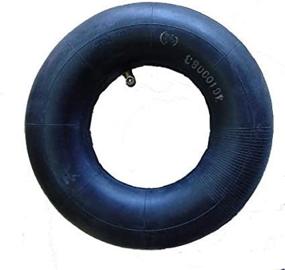 img 4 attached to 🔧 High-quality 200 x 50 Inner Tube (8x2 Inch) with Angled Stem – Ideal for Razor, Madd Gear, and Royal