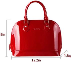 img 3 attached to Yan Show Satchel Shoulder Leather Women's Handbags & Wallets and Totes