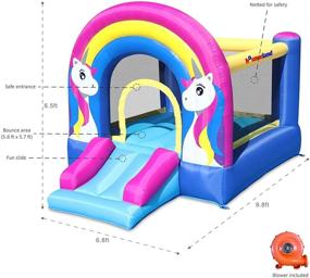 img 2 attached to 🎈 Bounceland Inflated Certified: Ultimate Inflatable Fun Package
