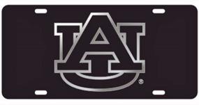 img 1 attached to 🐅 Auburn Tigers Black Laser Cut License Plate by Craftique