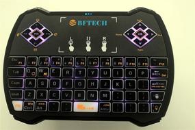 img 2 attached to 🎮 BFTech Мини беспроводной цветной клавиатуры с подсветкой и сенсорной панелью: Ощущение геймпада при работе на ПК, Raspberry Pi, Android TV Box, XBMC, Windows 7 8 10