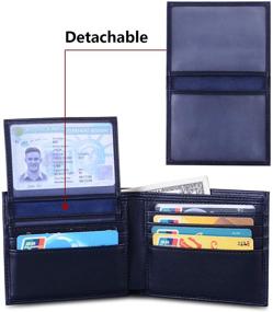 img 1 attached to Stylish and Functional Cockatoo Bifold Folding Wallets: Find the Perfect Accessory!