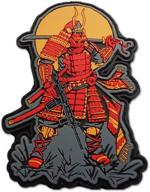 🎟️ bastion morale patches (modern samurai) - 3d pvc patch w/ hook & loop fastener backing, superior quality - military combat badge patches perfect for tactical bag, hats & vest logo