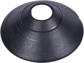 img 1 attached to 🌧️ Oatey 14136 Rain Collar 1.5-3 Inch No-Calk Roof Flashing in Black