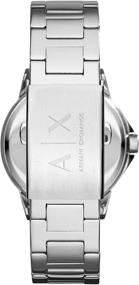 img 3 attached to ⌚ Стильные женские наручные часы Armani Exchange из нержавеющей стали с кварцевым механизмом