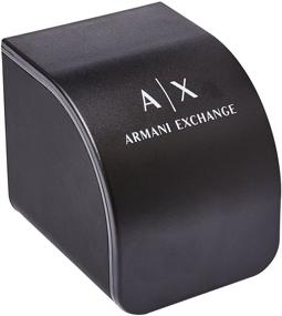 img 1 attached to ⌚ Стильные женские наручные часы Armani Exchange из нержавеющей стали с кварцевым механизмом