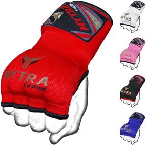 img 4 attached to 🥊 Mytra Fusion Kids Hybrid Boxing Inner Gloves - Punching Boxing MMA Muay Thai Gym Workout Gel Inner Gloves for Enhanced Performance and Protection