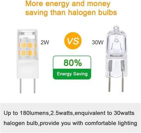 img 1 attached to 🔆 Enhanced Daylight Halogen 20W 25W 110V 130V Microwave Bulb: Brighten Your Cooking Experience