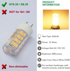 img 3 attached to Efficient Bayshe GY6 35 12V LED Bulb - Non Dimmable for Optimal Lighting