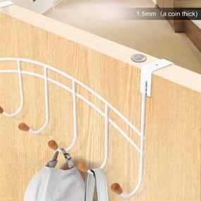 img 1 attached to 👕 HangerSpace Hanging Clothes Sturdy Organizer: Maximizing Storage and Organization