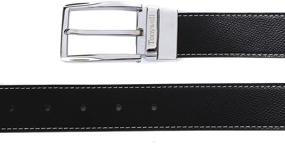 img 1 attached to Tonywell Leather Reversible Removable Rotated Men's Accessories for Belts