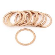 uxcell 24mmx30mmx1 5mm copper washer replacement logo