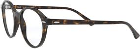 img 3 attached to Ray Ban Unisex RX7118 Eyeglasses Havana