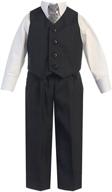 👔 igirldress little boys vest and pants set for easter - special occasion outfit infant-14 logo