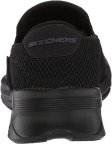 img 2 attached to Skechers Men's Charcoal Equalizer Krimlin Loafer Shoes