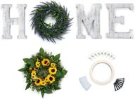 ruralistik lavenderwreath letters interchangeablesunflower farmhouseliving логотип