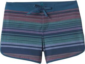 img 2 attached to PrAna Schaffie Shorts Atlantic Pontoon Women's Clothing