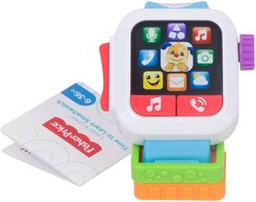 img 2 attached to 👶 Fisher-Price GJW17 Laugh & Learn Time to Learn Smartwatch: Musical Baby Toy in Multicolor for Fun and Educational Play
