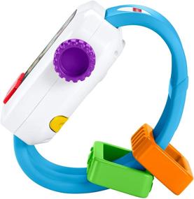 img 1 attached to 👶 Fisher-Price GJW17 Часы для обучения Laugh & Learn: музыкальная детская игрушка в многоцветном исполнении для веселой и образовательной игры.