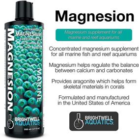 img 2 attached to 🐠 Brightwell Aquatics Magnesion - High-Potency Magnesium Supplement for Marine Fish Aquariums