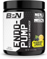 bare performance nutrition endo pump muscle pump enhancer with l-citrulline, 🏋️ no3-t betaine nitrate, and vasodrive-ap hydrolyzed casein tripeptides - 30 servings, blackberry lemonade logo