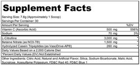 img 3 attached to Bare Performance Nutrition Endo Pump Muscle Pump Enhancer with L-Citrulline, 🏋️ NO3-T Betaine Nitrate, and VasoDrive-AP Hydrolyzed Casein Tripeptides - 30 Servings, BlackBerry Lemonade