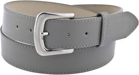 img 4 attached to Versatile Faux Leather Belt 👖 with Removable Buckle: Stylish and Functional