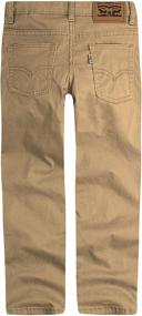 img 3 attached to 👖 Levis Boys' Slim Brushed Pants - Optimized Clothing for Boys' Pants