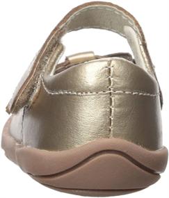 img 2 attached to 👧 Stylish and Comfortable: Pediped Girls Betty Black Flats for Toddler Girls