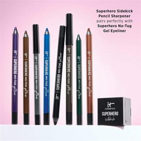 img 1 attached to IT Cosmetics Superhero Sidekick Pencil Sharpener - Versatile 2-in-1 Sharpener and Removal Tool - ✏️ Ideal for Thick or Thin Eyeliner & Lip Pencils - Achieve the Ultimate Precision in Makeup Application