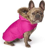 chinook hooded parka fuchsia large логотип