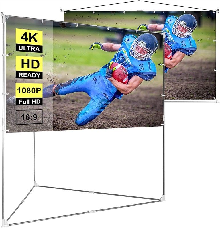 vivohome video projector screen triangle 로고