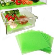 🍎 fridge refrigerator drawer liner - dualplex extendable fruit & veggie life saver, 12 x 15 inches (6 pack) – prolongs produce shelf life & prevents spoilage логотип