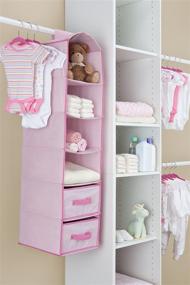 img 2 attached to 🌸 Delta Children Complete Nursery 12-Piece Organization Set, Barely Pink