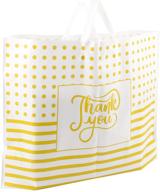 60pcs 19x15 thank you bags for business logo