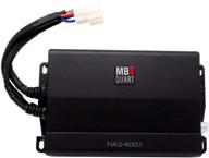 powerful 400w mono powersports amplifier: mb quart na2-400.1 - perfect for subwoofers! logo