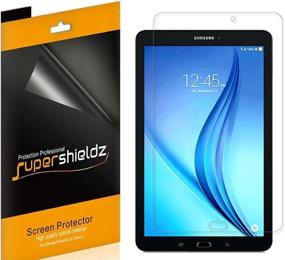 img 2 attached to 📱 Supershieldz 3-Pack Samsung Galaxy Tab E 8.0 inch Screen Protector - High Definition PET Clear Shield