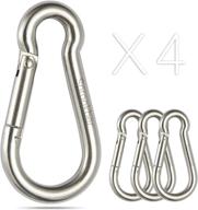 sprookber stainless steel carabiner spring logo